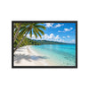 Framed matte paper poster