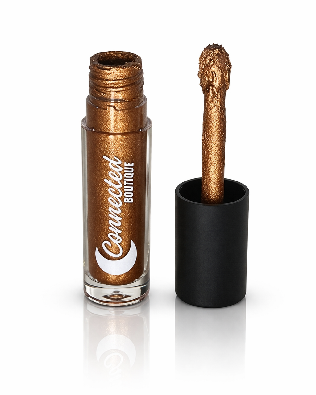 BK - Bronze Metallic Chrome Longwear Liquid Lipstick – Transfer‑Proof Matte